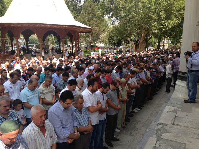 Amasyada Mısır Ordusu Protesto Edildi 11