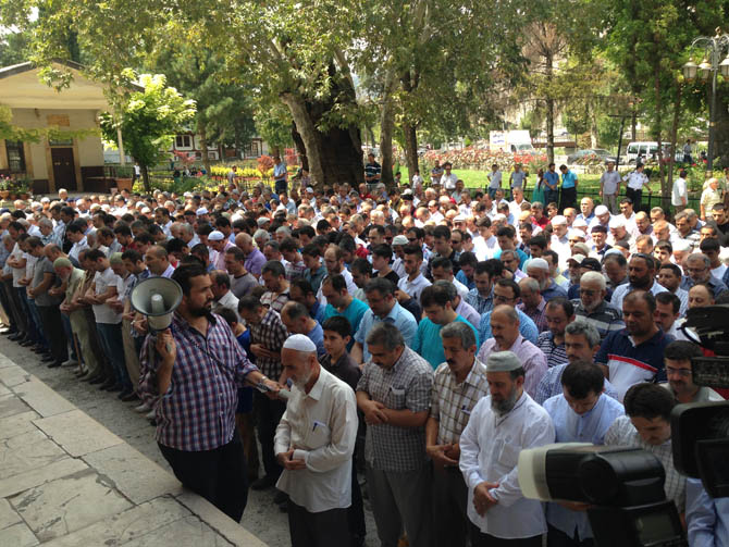 Amasyada Mısır Ordusu Protesto Edildi 4