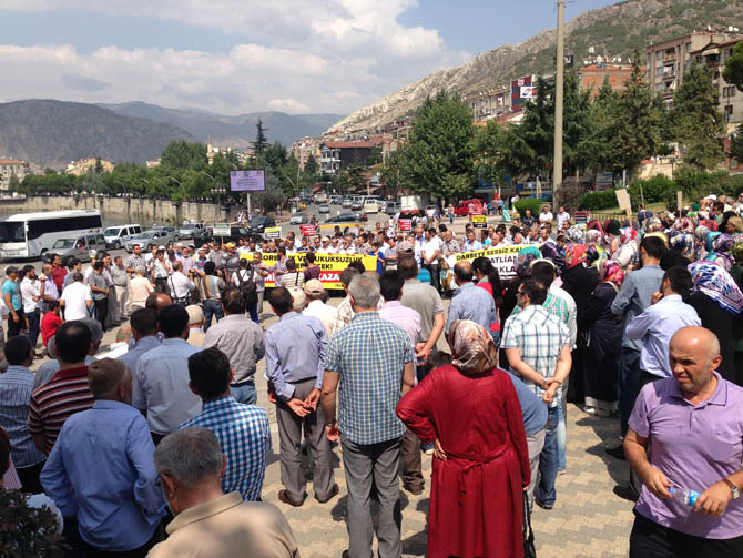 Amasyada Mısır Ordusu Protesto Edildi 5