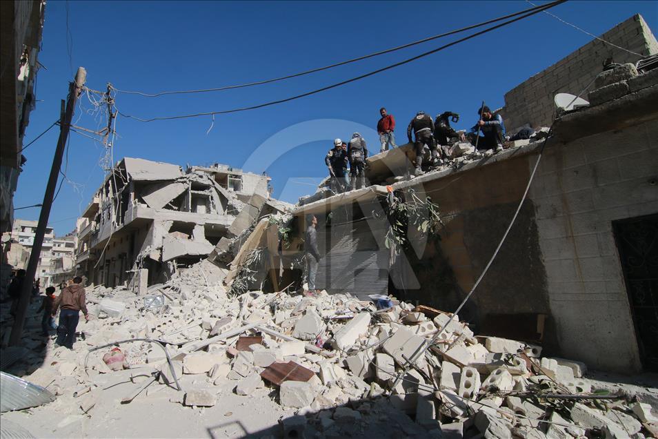 Halep Yoğun Bombardıman Altında 9