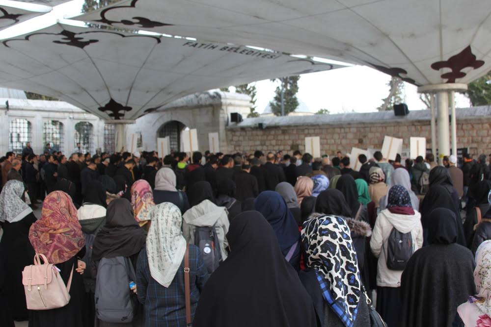 Kimyasal Katliamda Öldürülenler Fatih’te Gıyabi Cenaze Namazı Kılındı 11