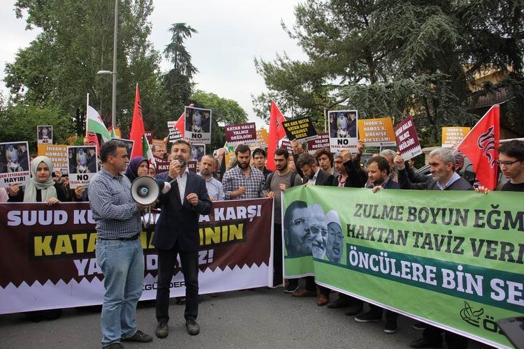 Katar’a Yönelik Kuşatma İstanbul'da Protesto Edildi 17