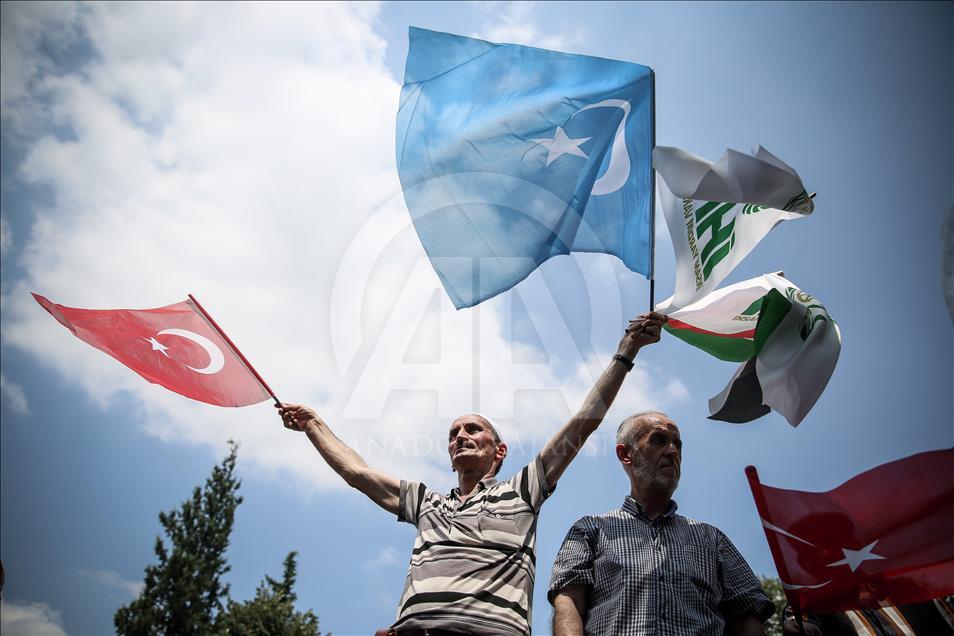 İşgalci İsrail'in Mescid-i Aksa'ya Yönelik Zulümleri Protesto  12