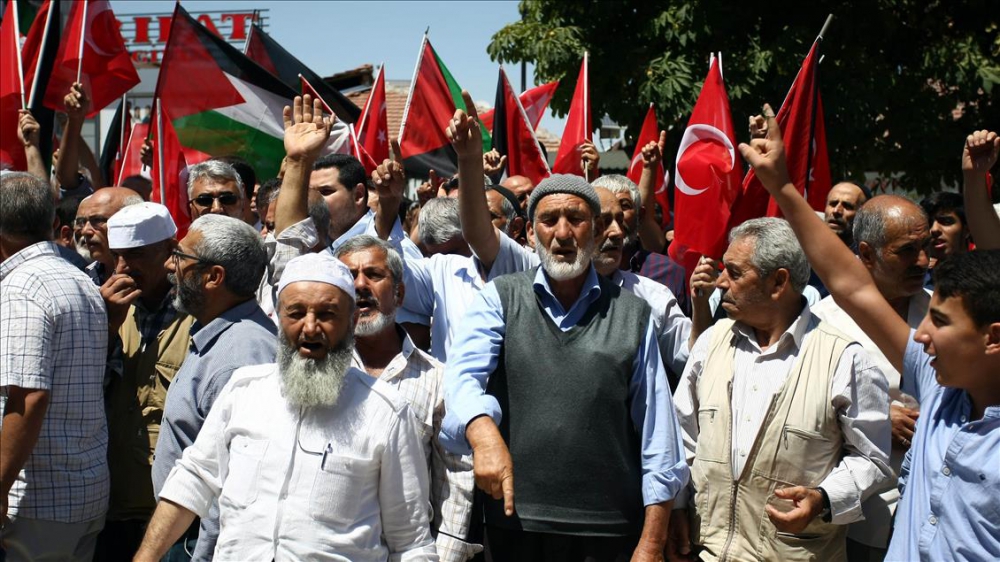 İşgalci İsrail'in Mescid-i Aksa'ya Yönelik Zulümleri Protesto  25