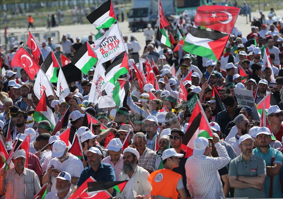 Yenikapı'da 'Kudüs Mitingi' Düzenlendi 14