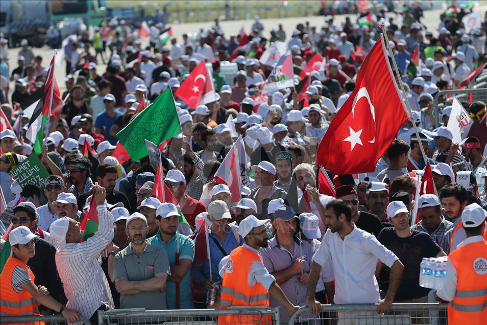 Yenikapı'da 'Kudüs Mitingi' Düzenlendi 15