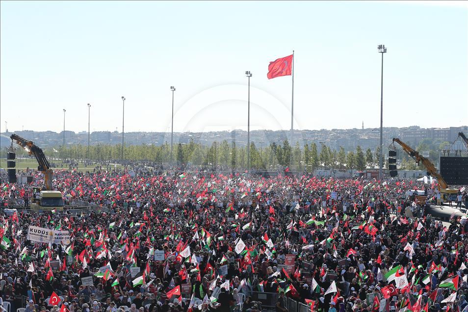 Yenikapı'da 'Kudüs Mitingi' Düzenlendi 4