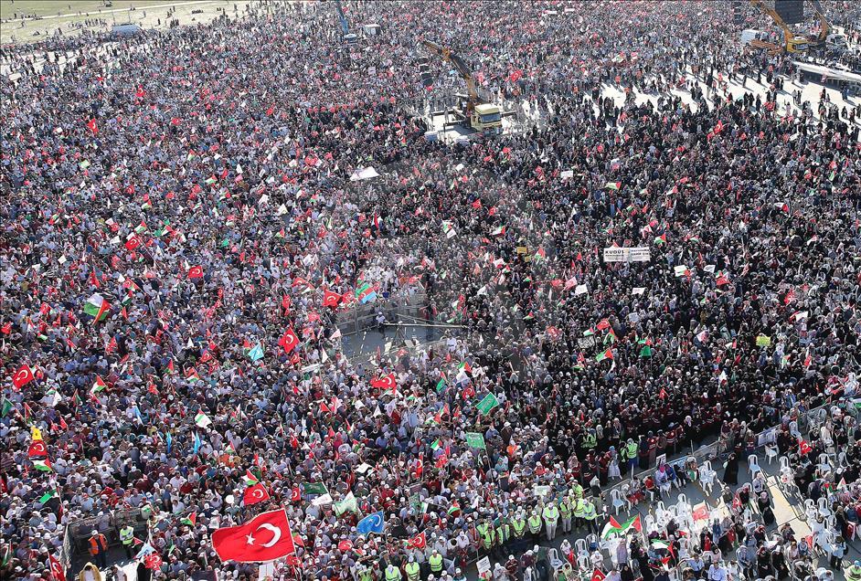 Yenikapı'da 'Kudüs Mitingi' Düzenlendi 6