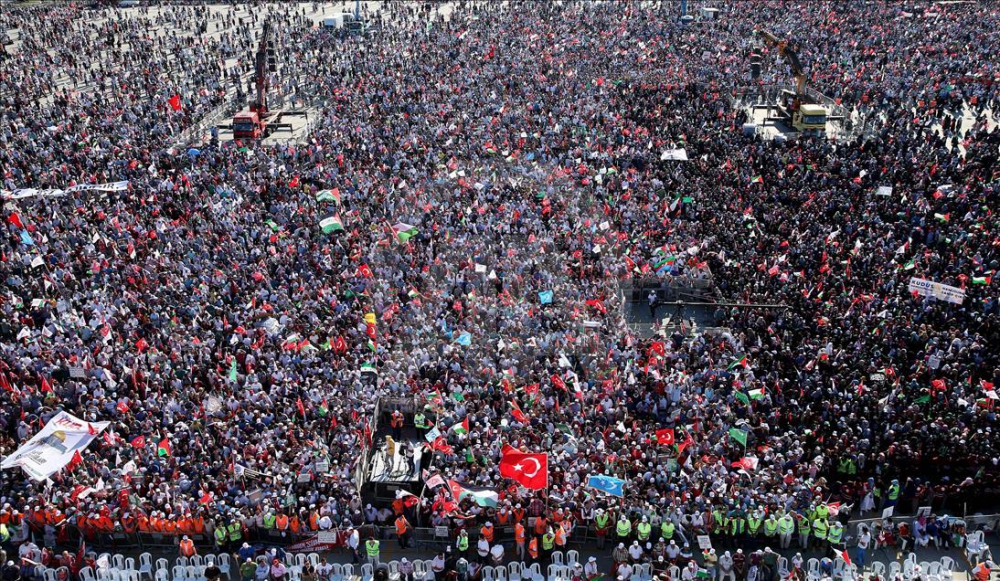 Yenikapı'da 'Kudüs Mitingi' Düzenlendi 8