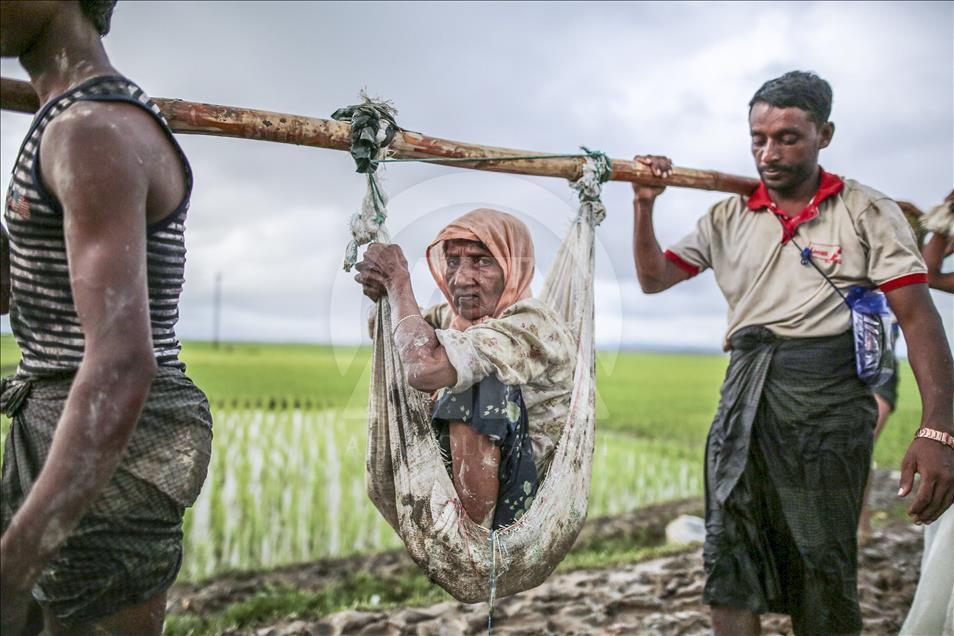 Bangladeş'e Kaçan Arakanlı Müslümanlar 17