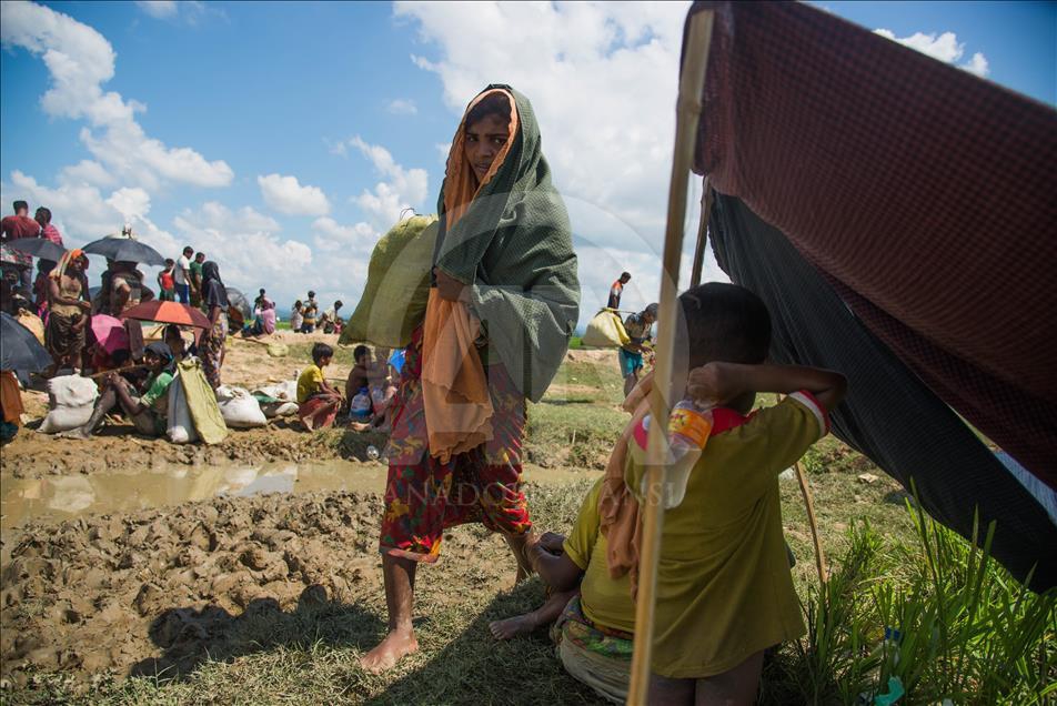 Arakanlı Müslümanların Bangladeş'e Geçişleri Devam Ediyor 12