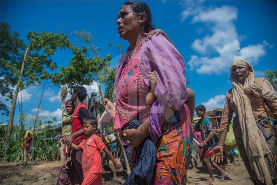 Arakanlı Müslümanların Bangladeş'e Geçişleri Devam Ediyor 20