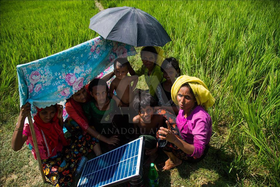 Arakanlı Müslümanların Bangladeş'e Geçişleri Devam Ediyor 22