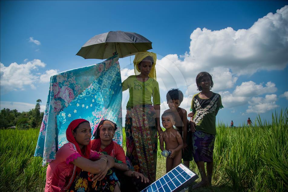 Arakanlı Müslümanların Bangladeş'e Geçişleri Devam Ediyor 8