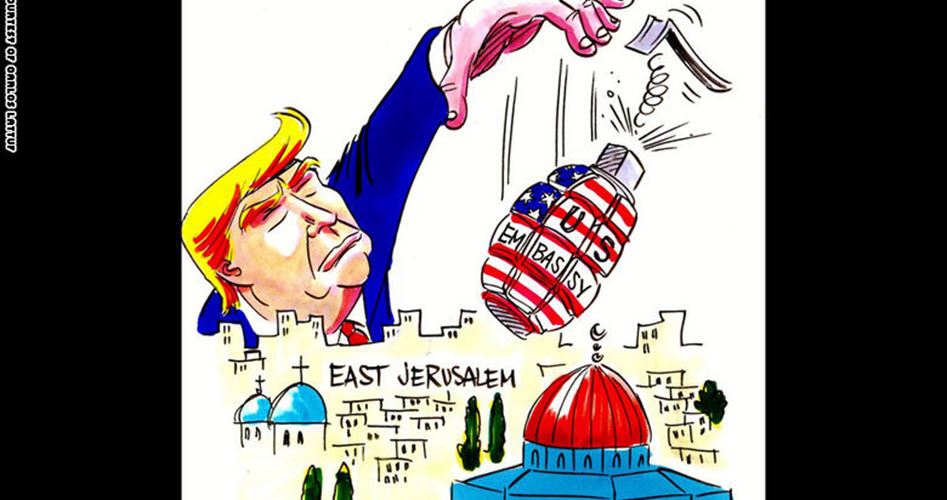 Trump’ın Kudüs Kararının Karikatürlere Yansıması 11