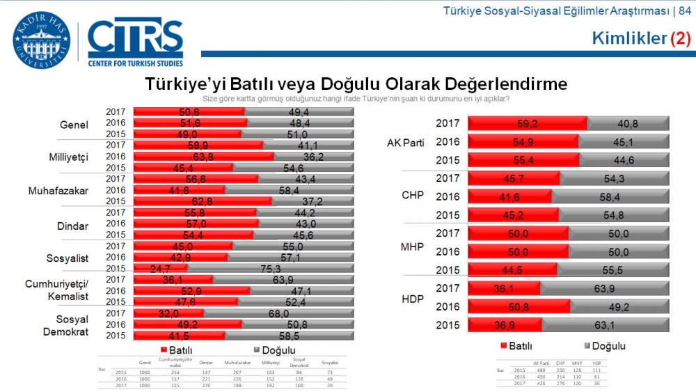 Türkiye Sosyal-Siyasal Eğilimler Araştırması 80