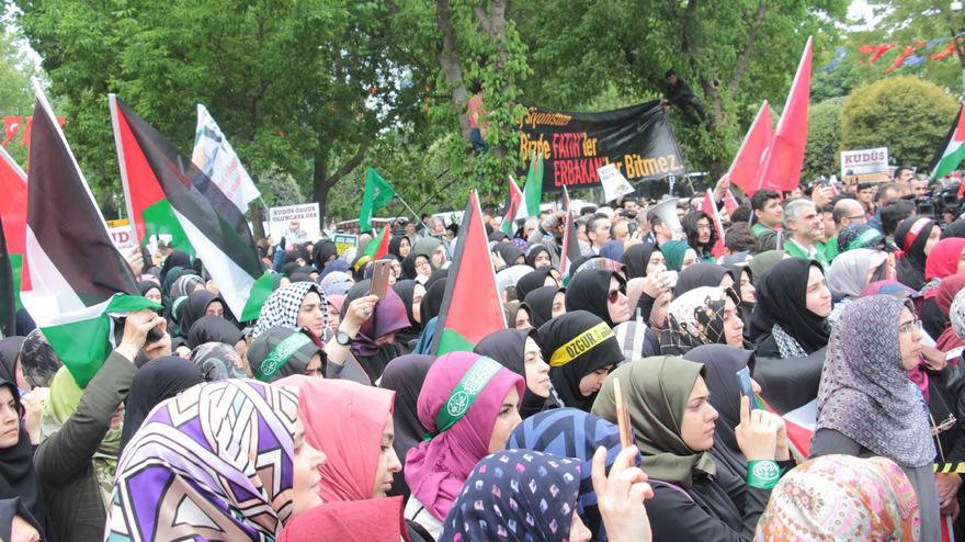 İstanbul Haykırdı: Kudüs Filistin’in Başkentidir! 10