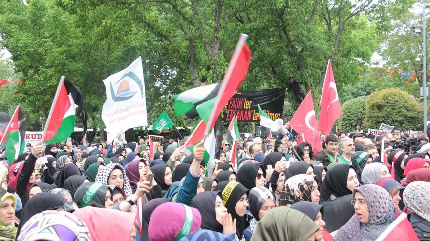 İstanbul Haykırdı: Kudüs Filistin’in Başkentidir! 11