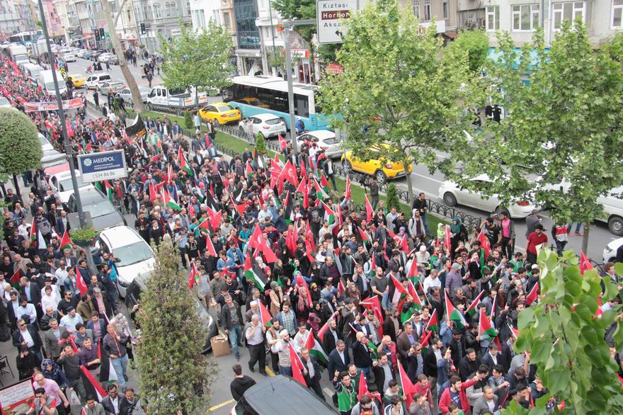 İstanbul Haykırdı: Kudüs Filistin’in Başkentidir! 4