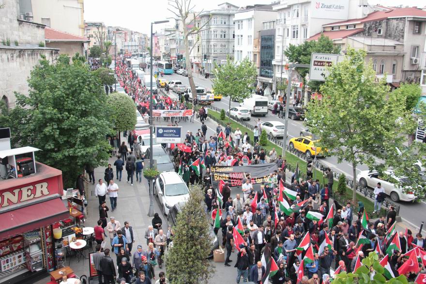 İstanbul Haykırdı: Kudüs Filistin’in Başkentidir! 6