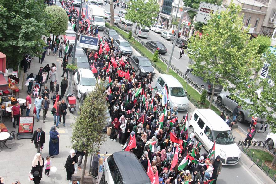 İstanbul Haykırdı: Kudüs Filistin’in Başkentidir! 7