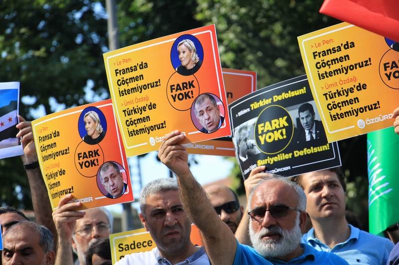 Muhacirlere Yönelik Irkçı Saldırılar Protesto Edildi 13