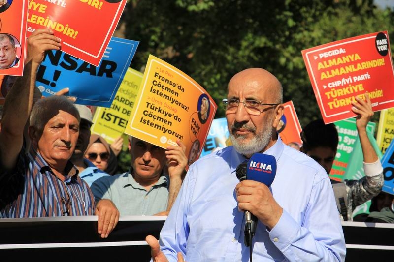 Muhacirlere Yönelik Irkçı Saldırılar Protesto Edildi 17