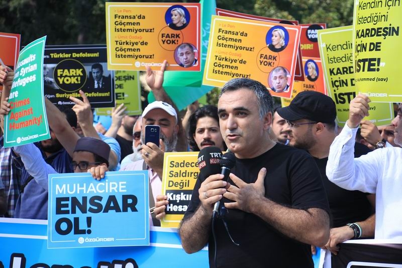 Muhacirlere Yönelik Irkçı Saldırılar Protesto Edildi 6