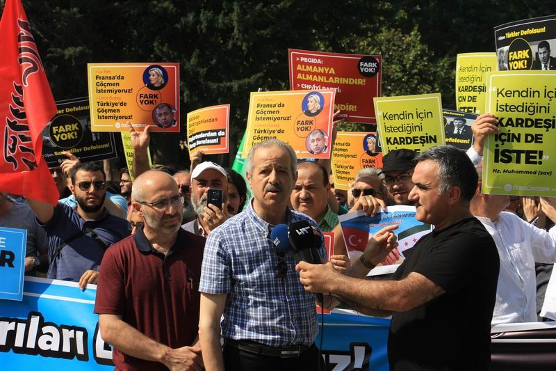 Muhacirlere Yönelik Irkçı Saldırılar Protesto Edildi 8