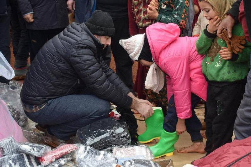 Ankaralı hayırseverler İdlib’de yetimleri sevindirdi 5