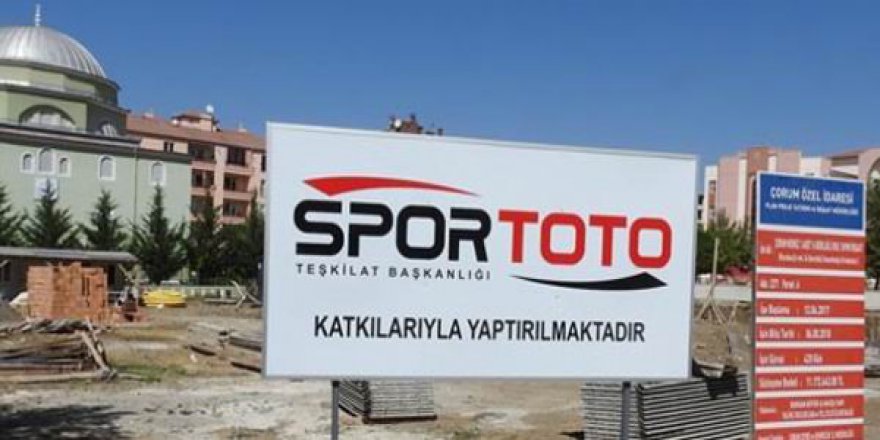 Spor Toto Kumar Teşkilatı Çorum'da İmam Hatip Ortaokulu Yaptırıyor