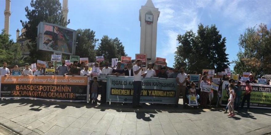 İdlib’e Dönük İşgal Girişimi Bingöl’de Protesto Edildi