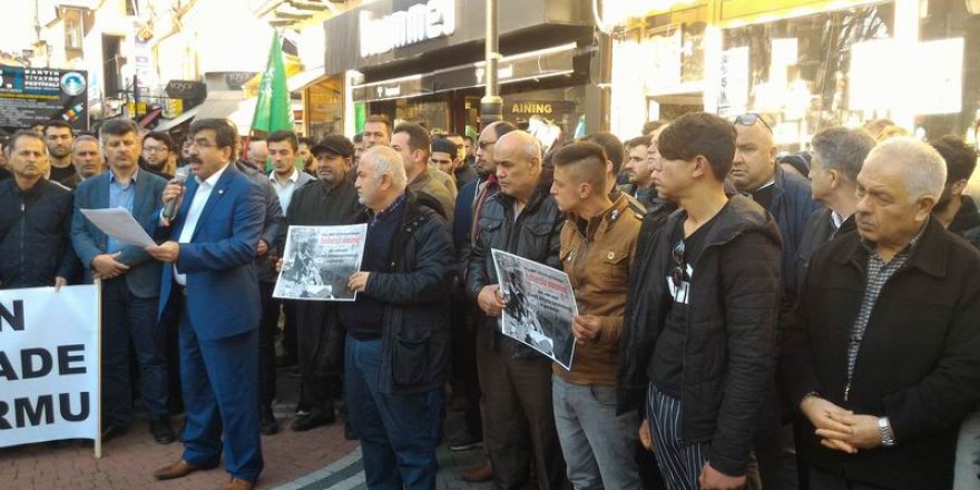 Bartın’dan Yeni Zelanda’daki Katliamı Telin Eylemi