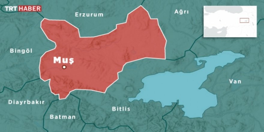 Muş'ta 4,7 büyüklüğünde deprem