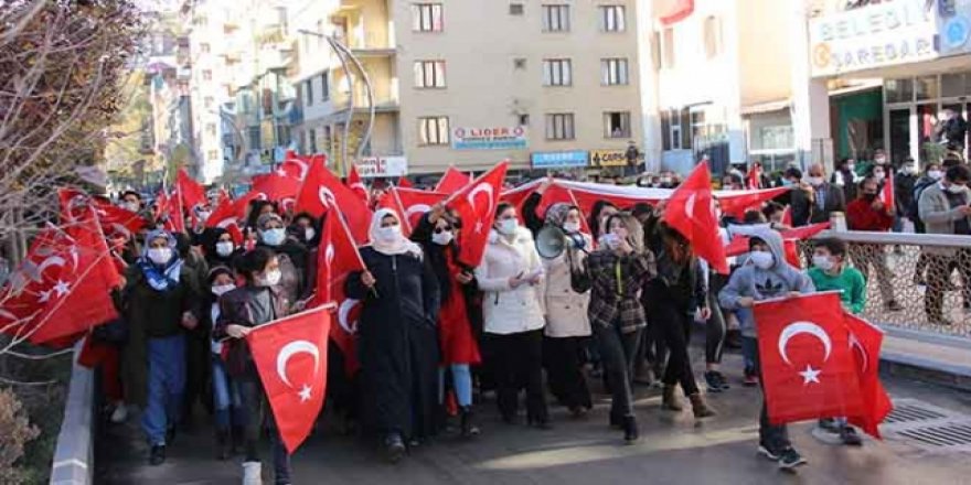 Hakkarili kadınlardan Diyarbakır annelerine destek yürüyüşü