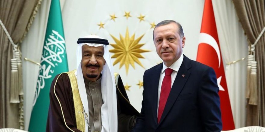 Cumhurbaşkanı Erdoğan, Suudi Arabistan Kralı Selman ile görüştü