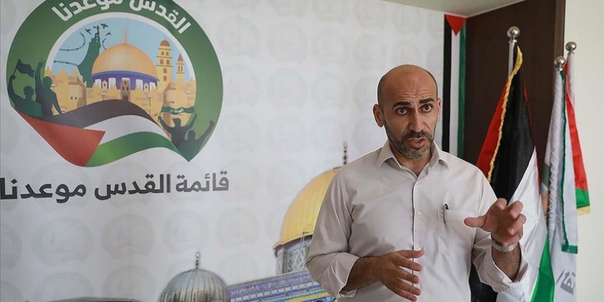 Filistin seçimlerine Hamas'ın listesi olarak girecek 'Kudüs'te Buluşalım' ertelenme ihtimaline karşı çıkıyor