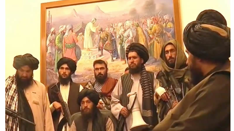 Taliban Kabil'de Cumhurbaşkanlığı Sarayı'na girdi: Genel af ilan edilecek!