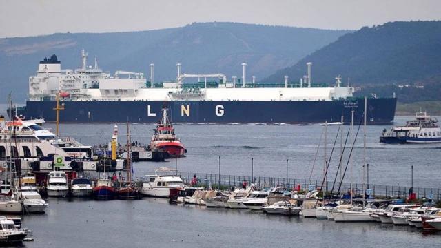 10 günde 8 LNG kargosu Türkiye'de olacak