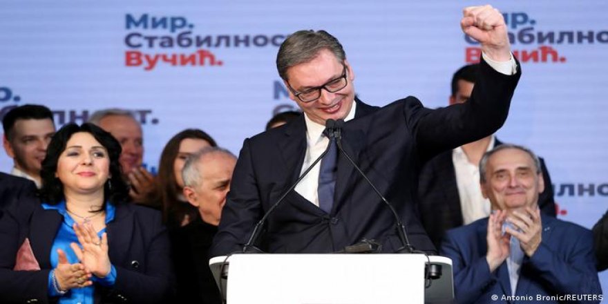 Sırbistan'da seçimi Vucic kazandı