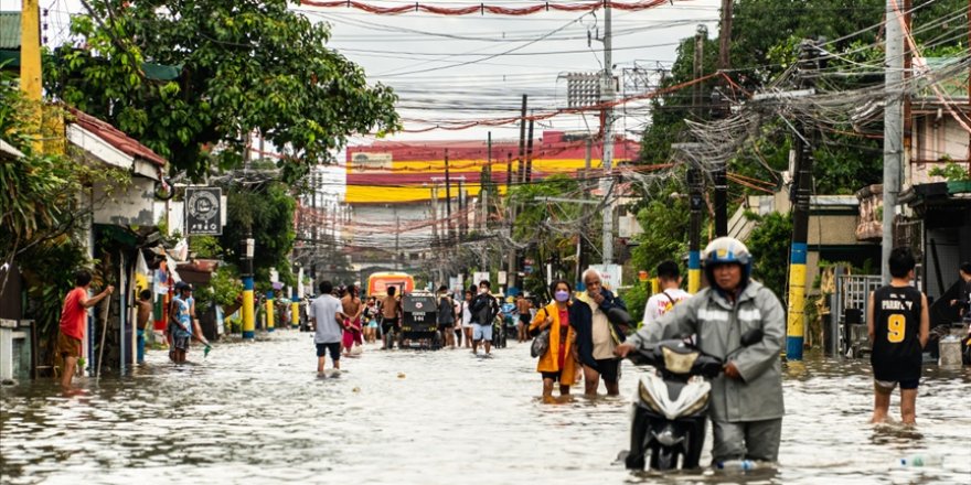 Filipinler'de şiddetli yağışların yol açtığı afetlerde ölenlerin sayısı 155'e çıktı