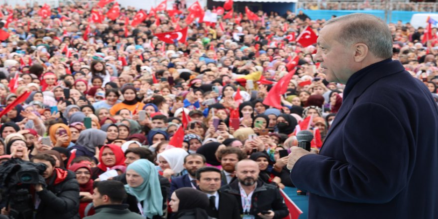 Erdoğan, Bağcılar’da açılış mı yaptı miting mi?