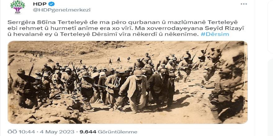 Dersim tertelesinin maktulü var da katil yok mu?