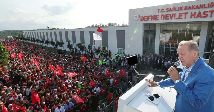 Defne Devlet Hastanesi pazartesinden itibaren hasta kabulüne başlayacak