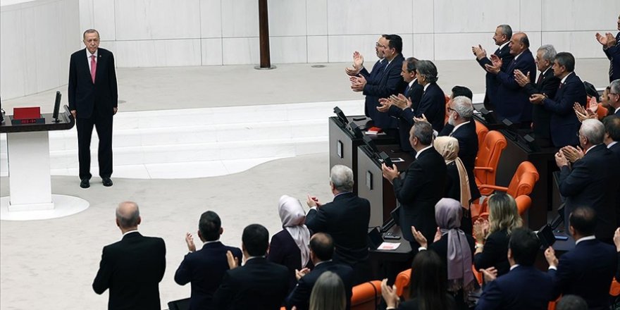 Cumhurbaşkanı Erdoğan'ın göreve başlama töreni dünya basınında geniş yer buldu