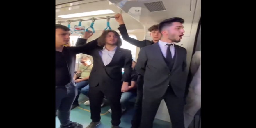 Kemalist gençlik metrolarda ihtilal hazırlığı yapıyor(!)