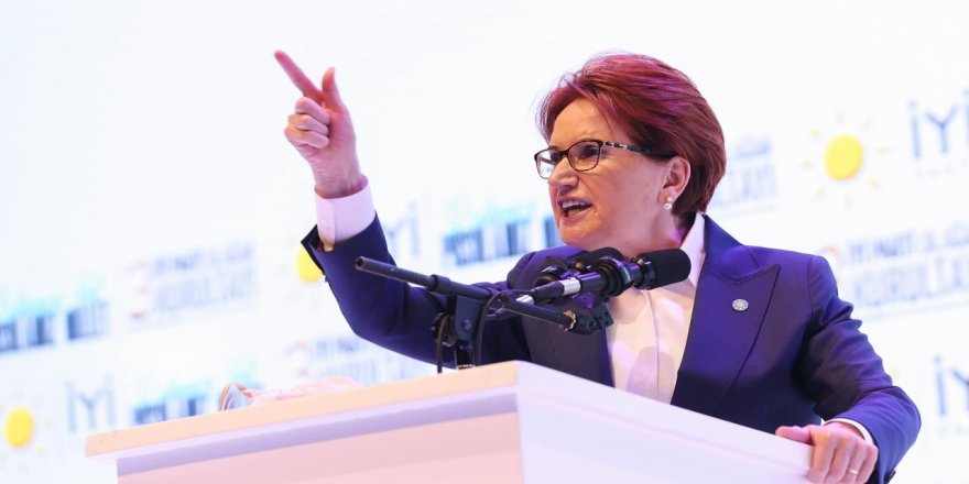 Akşener hesaplaşmayı başlattı