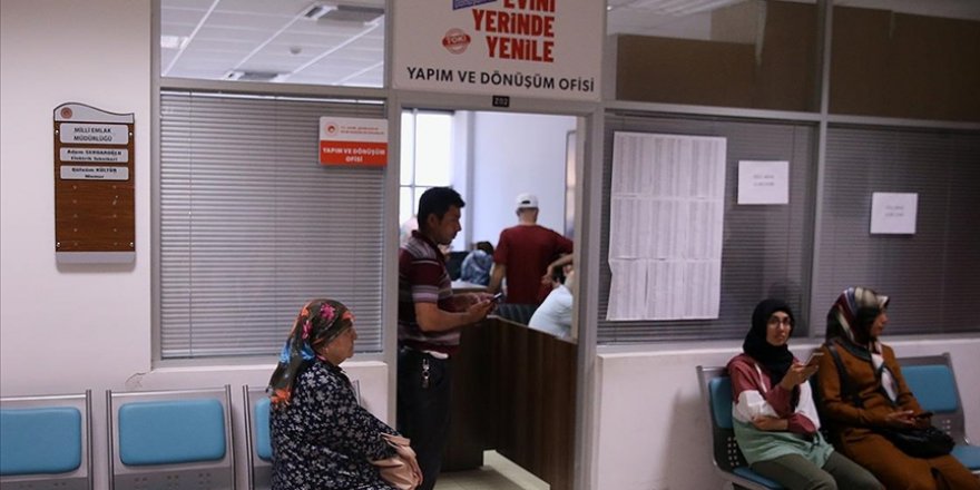 Yerinde Dönüşüm projesine 3,5 saatte 2 bin 920 başvuru