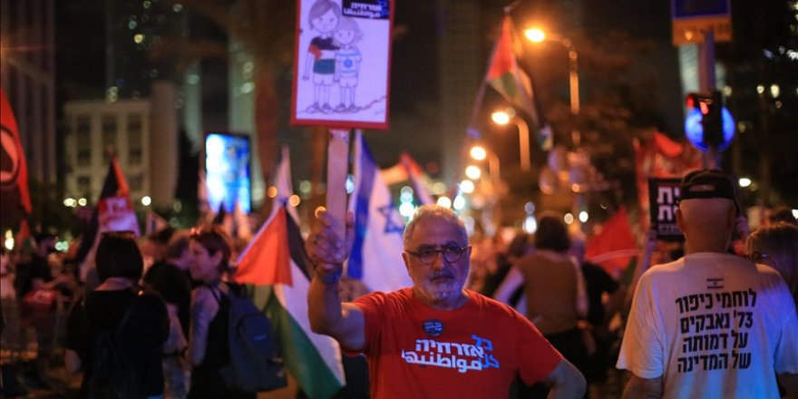 Siyonist İsrail'de "yargı reformu" protestoları 35. haftada da devam etti