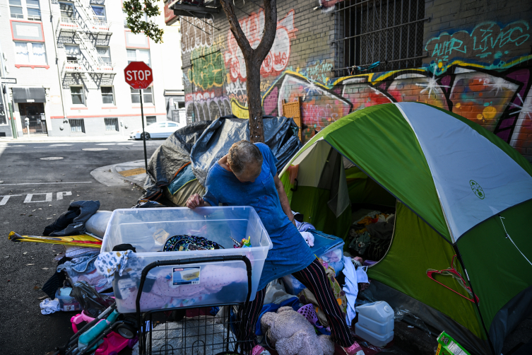 ABD'nin San Francisco kentinde evsizlerin oranı artıyor